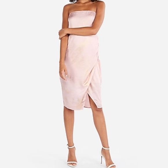 Express Dresses & Skirts - Rose gold express dress New Years Party!🎊